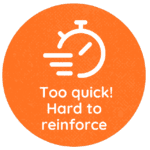 Not enough interesting activities to reinforce