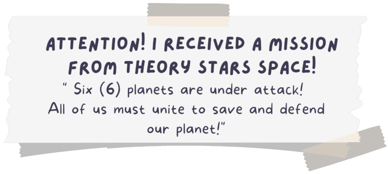 Mission from Theory Stars Space - Six planets are under attack!